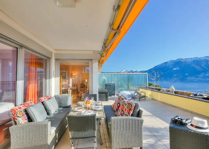 Apartamento Panorama Maggiore Apartment- Happy *