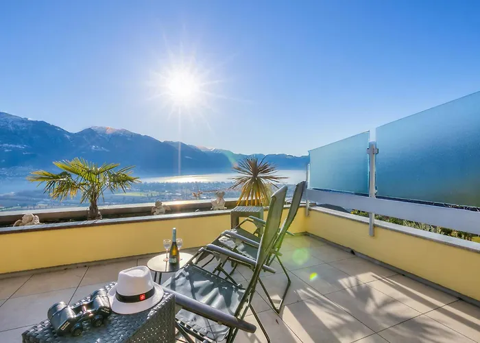 Panorama Maggiore Apartment- Happy Apartamento Locarno