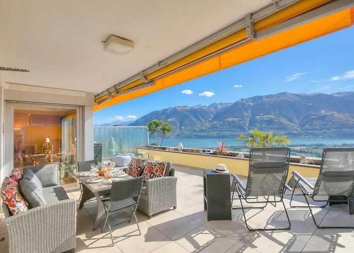 Panorama Maggiore Apartment- Happy * Locarno