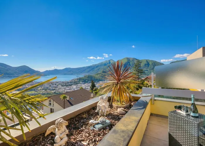 Apartament Panorama Maggiore Apartment- Happy Locarno