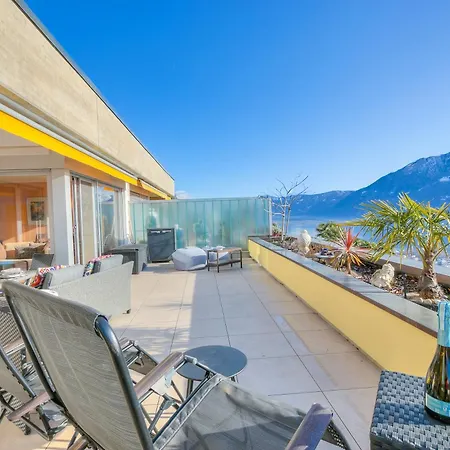 דירה Panorama Maggiore Apartment- Happy